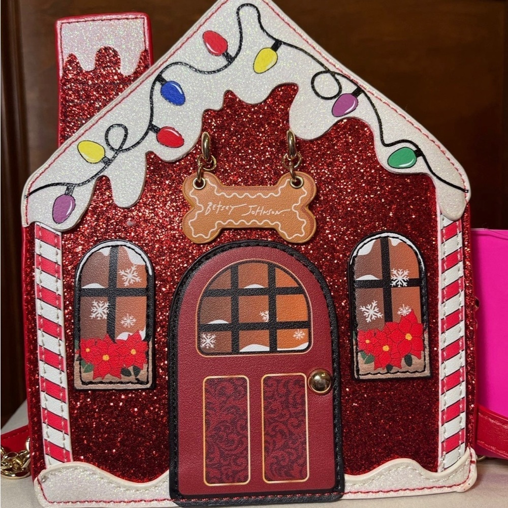 Betsey Johnson Christmas purse